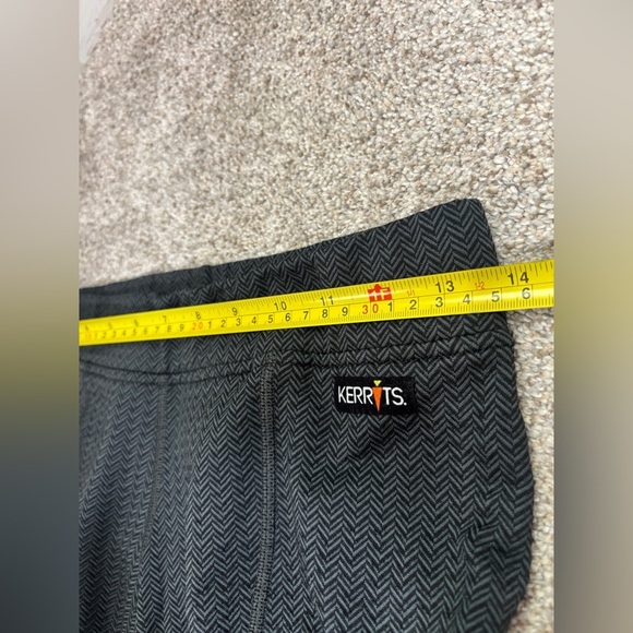 Kerrits Tight Legging Sz Medium Equestrian Fleece Lite Riding Houndstooth - Picture 6 of 10